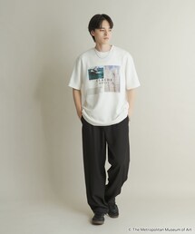 SENSE OF PLACE by URBAN RESEARCH | 『別注』THE MET×SENSE OF PLACE SHORT-SLEEVE T-SHIRTS B(Tシャツ/カットソー)