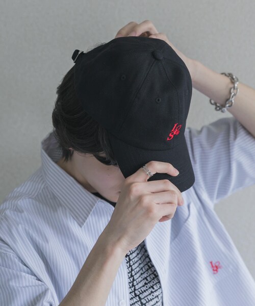 SENSE OF PLACE by URBAN RESEARCH（センスオブプレイスバイアーバンリサーチ）の「『別注』LOVE POP STUDIO×SENSE OF PLACE　キャップ（キャップ・メンズ・BLACK/BROWN/NAVY・One）」の7枚目の写真