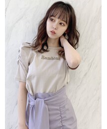 dazzlin | BambinaガーリーTシャツ(Tシャツ/カットソー)