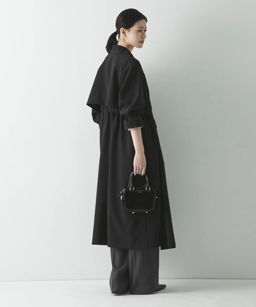 URBAN RESEARCH（アーバンリサーチ）の「『撥水/UVカット』ドロストトレンチコート（ステンカラーコート・レディース・GREGE/BEIGE/BLACK・36/38）」の12枚目の写真