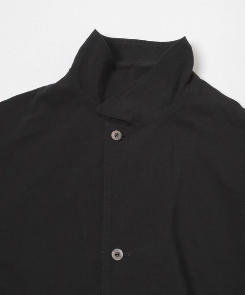 URBAN RESEARCH（アーバンリサーチ）の「HERILL　Silkcotton nep Workjacket（ブルゾン・メンズ・Black・2/3）」の5枚目の写真