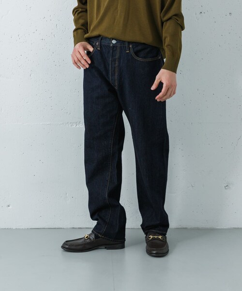 URBAN RESEARCH(アーバンリサーチ)の「『別注』CIOTA×URBAN RESEARCH STRAIGHT 5 POCKET PANTS(デニムパンツ・メンズ・DARK NAVY・30/32/34)」の5枚目の写真