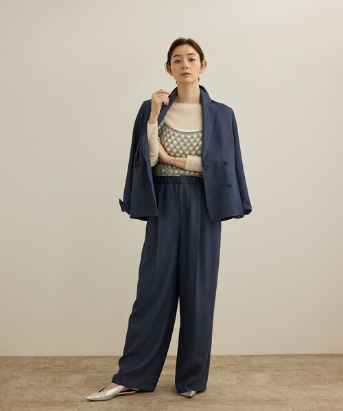 ROPE'（ロペ）の「ラメコードメッシュキャミソール/洗える（キャミソール・レディース・ゴールド/シルバー・F）」の13枚目の写真