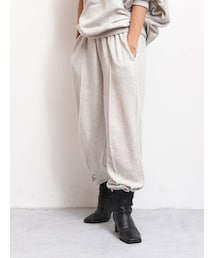Ungrid | 【WEB限定】スウェットルーズパンツ(スウェットパンツ)