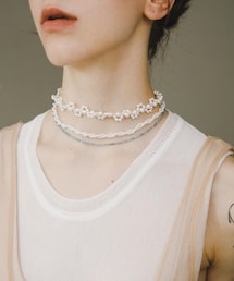 URBAN RESEARCH | decor『デコール』　AQUAMARINE BEAD NECKLACE(ネックレス)