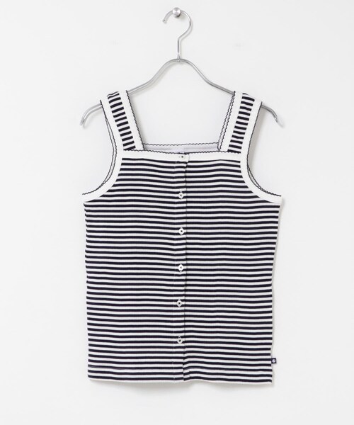 URBAN RESEARCH DOORS(アーバンリサーチドアーズ)の「PETIT BATEAU TANKTOP(タンクトップ・レディース・SMO/MARSH・S)」の2枚目の写真