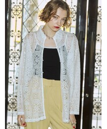 jouetie | オーバーレースシャツ(シャツ/ブラウス)