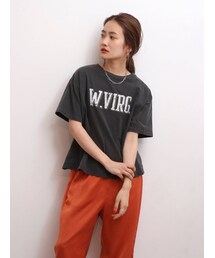 Ungrid | ビッグロゴルーズTee(Tシャツ/カットソー)