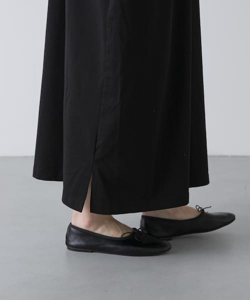 かぐれ（カグレ）の「『2サイズ展開』オープンカラーカットワンピース（ワンピース・レディース・BLACK・0/1）」の14枚目の写真