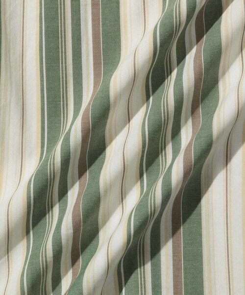 Saturdays NYC（サタデーズ ニューヨークシティ ）の「Bruce Stripe SS Shirt（シャツ/ブラウス・メンズ・ホワイト/レッド/ネイビー・M/L/XL/XS/S）」の22枚目の写真