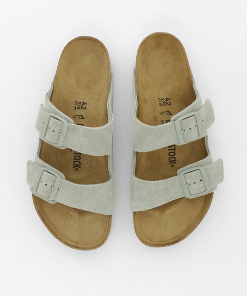 THE GOODLAND MARKET（ザグッドランドマーケット）の「BIRKENSTOCK　ARIZONA SUEDE PURE SAGE (regular)（サンダル・メンズ・SAGE・40/42/43）」の4枚目の写真