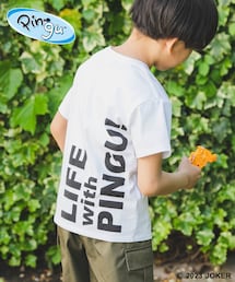 ROPE' PICNIC | 【KIDS】【Pingu × ROPE' PICNIC】バックプリントTシャツ(Tシャツ/カットソー)