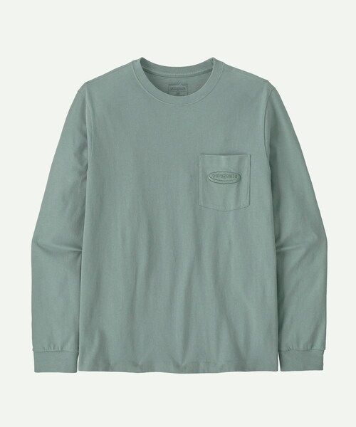 URBAN RESEARCH DOORS（アーバンリサーチドアーズ）の「patagonia　OVAL LOGO POCKET LONG-SLEEVE T-SHIRTS（Tシャツ/カットソー・メンズ・UDNL/INBK/CVGR・M/L/XL）」の19枚目の写真