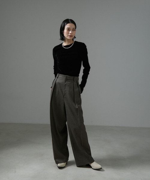 ADAM ET ROPE'（アダムエロペ）の「【J'aDoRe・店舗限定】【ERICKA NICOLAS BEGAY】ナバホパールネックレス3mm/45cm（ネックレス・レディース・シルバー・F）」の4枚目の写真