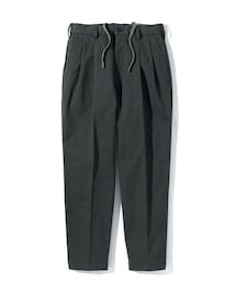 nissen | ストレッチツータックワイドテーパードパンツ(パンツ)
