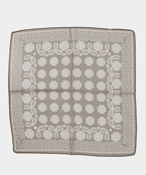 KBF（ケイビーエフ）の「シアーアソートスカーフ（バンダナ/スカーフ・レディース・KHAKI/BLUE/RED・One）」の5枚目の写真