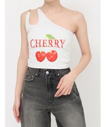 ダブルチェーンワンショルトップス