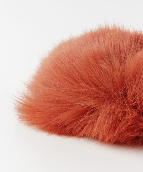 SENSE OF PLACE by URBAN RESEARCH(センスオブプレイスバイアーバンリサーチ)の「カラーフェイクファーヘアゴム(その他ヘアアクセサリー・レディース・ORANGE/BLUE/GRAY・-)」の6枚目の写真