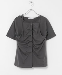 KBF | アシメタックレイヤードTEE(Tシャツ/カットソー)