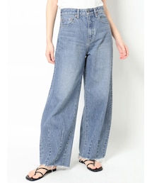 Ungrid | デザインタックカーブデニム(デニムパンツ)