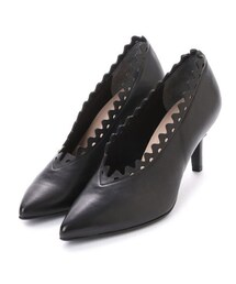 carino（カリーノ）の「モード エ ジャコモ カリーノ MODE ET JACOMO carino 【スポンジ入り】レーザーカットスエードパンプス （パンプス）」