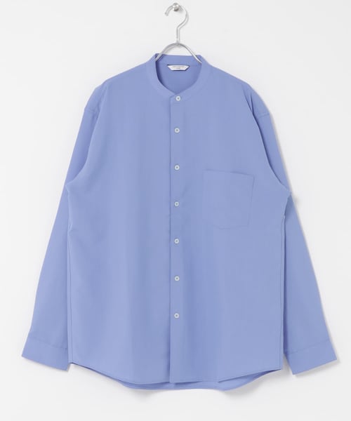 URBAN RESEARCH DOORS(アーバンリサーチドアーズ)の「セオアルファバンドカラーロングスリーブシャツ(シャツ/ブラウス・メンズ・L.GRAY/ROYAL/BROWN/NAVY・M/L/XL)」の9枚目の写真