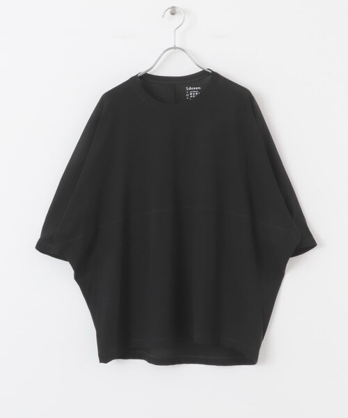 かぐれ（カグレ）の「1dozen　スピンドルTシャツ（Tシャツ/カットソー・レディース・Black/Navy・1）」の4枚目の写真