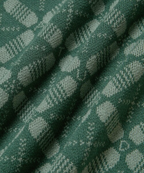 Saturdays NYC（サタデーズ ニューヨークシティ ）の「Hunakai Blockprint Sweater（ニット/セーター・レディース・ダークグリーン/ブラウン系/レッド・M/S）」の10枚目の写真