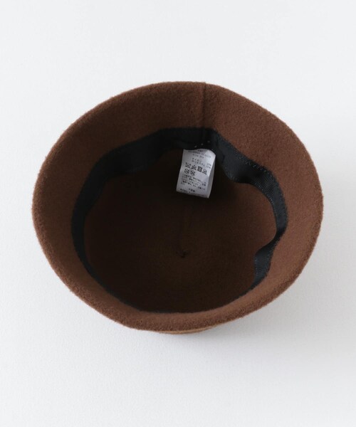 KBF（ケイビーエフ）の「シャギーベルHAT（ハット・レディース・BLACK/YEL BEIGE/BROWN・one）」の15枚目の写真