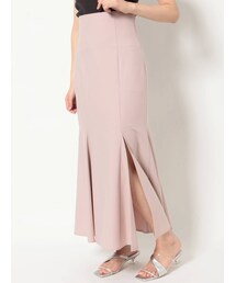 MERCURYDUO | バックレースアップストレッチマーメイドスカート(スカート)