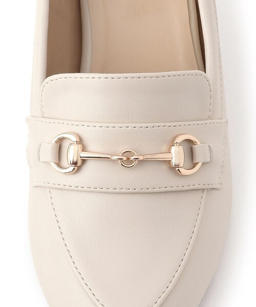 ROPE' PICNIC(ロペピクニック)の「ROPE' PICNIC PASSAGE byHARUTA/ヒールアップローファー(ローファー・レディース・ブラック/キナリ・23.0/23.5/24.0/24.5)」の19枚目の写真