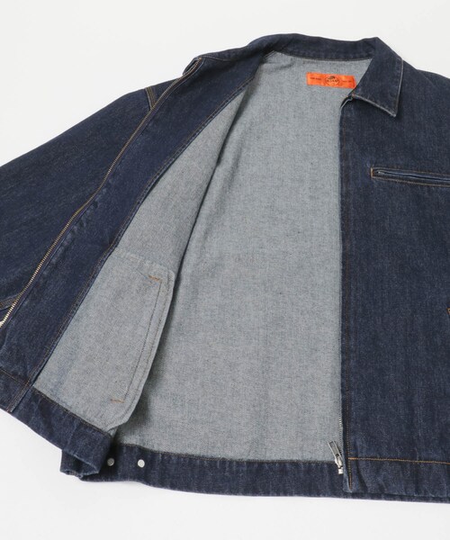 URBAN RESEARCH Sonny Label（アーバンリサーチサニーレーベル）の「『別注』RED KAP×Sonny Label　デニムジップブルゾン（デニムジャケット・メンズ・インディゴ/ワンウォッシュ・M/L）」の16枚目の写真