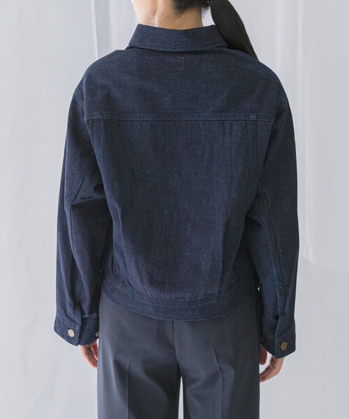 URBAN RESEARCH ROSSO（アーバンリサーチロッソ）の「『別注』Lee101×ROSSO　SHORT JACKET（デニムジャケット・レディース・ONE WASH/MEDIUMUSED・Short）」の16枚目の写真