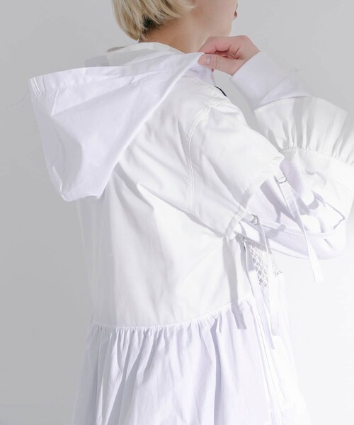 THE GOODLAND MARKET（ザグッドランドマーケット）の「old honey　-OH- 72℃ dress（ワンピース・レディース・beige/white・FREE）」の18枚目の写真