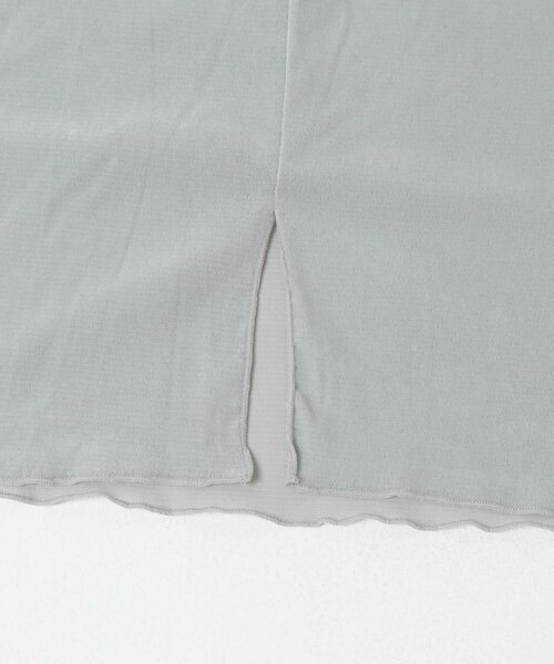 URBAN RESEARCH ROSSO(アーバンリサーチロッソ)の「シアーベロアバックシームカットソー(Tシャツ/カットソー・レディース・OFF/CHARCOAL/BROWN/SAX・Free)」の14枚目の写真