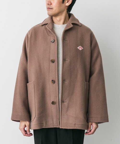 URBAN RESEARCH DOORS(アーバンリサーチドアーズ)の「DANTON WOOL MELTON JACKET(テーラードジャケット・メンズ・GREY/DK NAVY/DK OLIVE/BEIGE/ORANGE・38/40/42)」の16枚目の写真