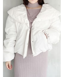 MERCURYDUO | 中綿ショートコート(ダウンジャケット/コート)