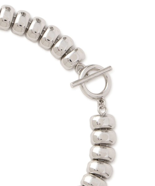 ADAM ET ROPE'(アダムエロペ)の「LES BIJOUX スクエアチェーンネックレス(ネックレス・レディース・ゴールド/シルバー・F)」の8枚目の写真