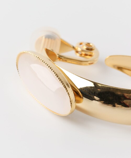 URBAN RESEARCH DOORS(アーバンリサーチドアーズ)の「RLIGHTs ガラスイヤリング∴(イヤリング・レディース・Wht×Gld/Grn×Slv・FREE)」の5枚目の写真