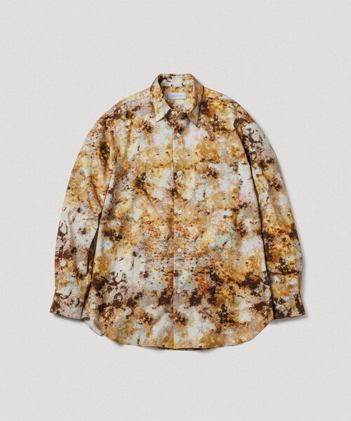 ADAM ET ROPE'（アダムエロペ）の「アソート ビッグシルエット レギュラーカラーシャツ（シャツ/ブラウス・メンズ・ブラック系/スミクロ/ブラウン系/イエロー系・L/M）」の20枚目の写真