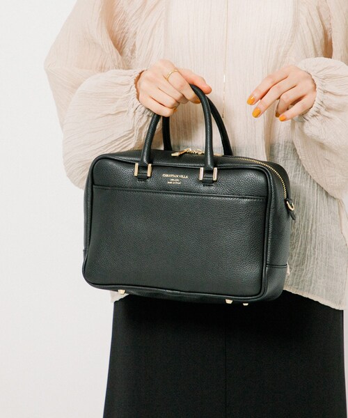 URBAN RESEARCH（アーバンリサーチ）の「CHRISTIAN VILLA　PEGGY（ハンドバッグ・レディース・BLACK/BEIGE・-）」の4枚目の写真