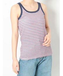 Ungrid | パイルボーダータンクトップ(タンクトップ)