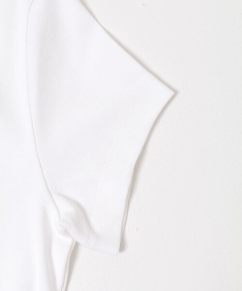 URBAN RESEARCH(アーバンリサーチ)の「FLORE FLORE JILL BABY T-SHIRTS(Tシャツ/カットソー・レディース・WHITE/BLACK/OFF WHITE/EVERGREEN/STRAW/MULBERRY・S)」の9枚目の写真
