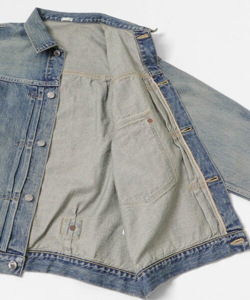 URBAN RESEARCH(アーバンリサーチ)の「A PRESSE 1st Type Denim Jacket(デニムジャケット・メンズ・INDIGO・44/46/48/50)」の6枚目の写真