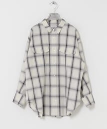 URBAN RESEARCH | オンブレーチェックオーバーシャツ(シャツ/ブラウス)