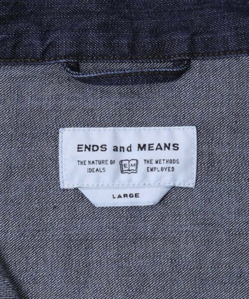 URBAN RESEARCH DOORS（アーバンリサーチドアーズ）の「ENDS and MEANS　Denim Jacket（デニムジャケット・メンズ・Indigo/Black・M/L）」の15枚目の写真