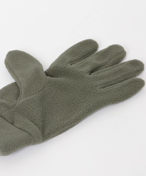 URBAN RESEARCH DOORS(アーバンリサーチドアーズ)の「THE NORTH FACE Kids Micro Fleece Glove(KIDS)(その他・キッズ・ブラック/ニュートープ・-)」の11枚目の写真