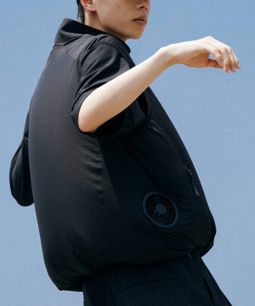 URBAN RESEARCH（アーバンリサーチ）の「LOWERCASE　LC×空調服AIRCOOLING VEST（ベスト・メンズ・88 BLACK/86 D NAVY/6 BEIGE・M/L/XL）」の17枚目の写真