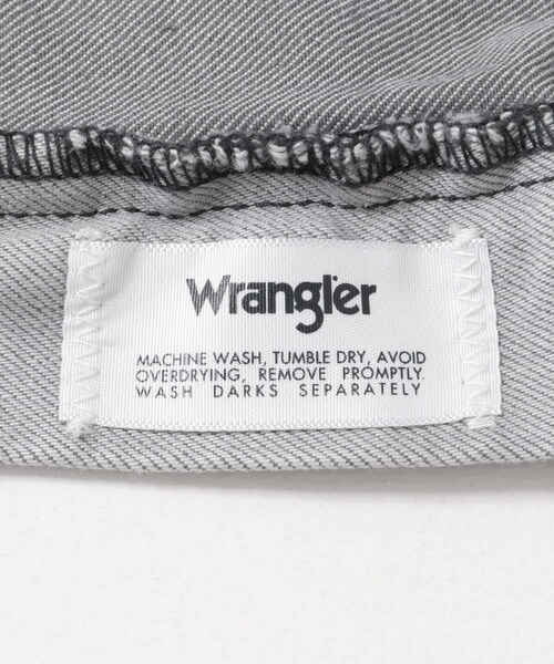 URBAN RESEARCH Sonny Label（アーバンリサーチサニーレーベル）の「Wrangler　WREMAKE WIDE（デニムパンツ・メンズ・BK USED/BL USED・M/L）」の15枚目の写真