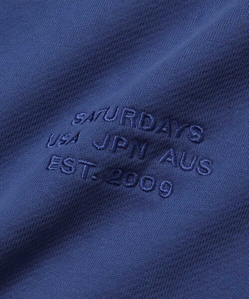 Saturdays NYC(サタデーズ ニューヨークシティ )の「DITCH INTERNATIONAL HOODIE(パーカー・レディース・キャメル/ブルー・L/M/S/XL/XS)」の21枚目の写真